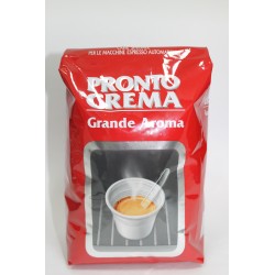 Кофе в зернах 1кг LAVAZZA Pronto Crema Grande Aroma мягкая обжарка
