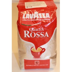 Кофе в зернах 0,250гр LAVAZZA QUALITA ROSSA