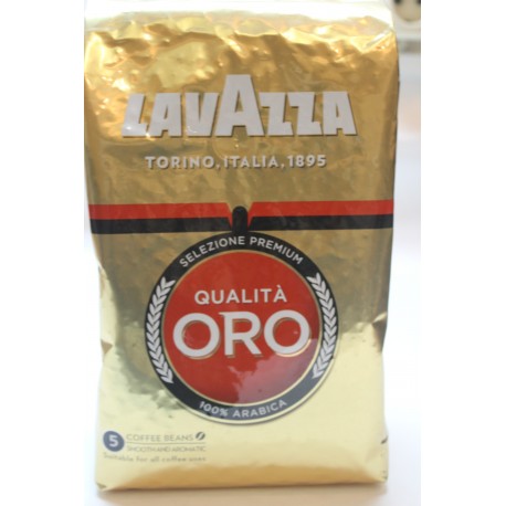 Кофе в зернах LAVAZZA QUALITA ORO  1кг 100%арабика